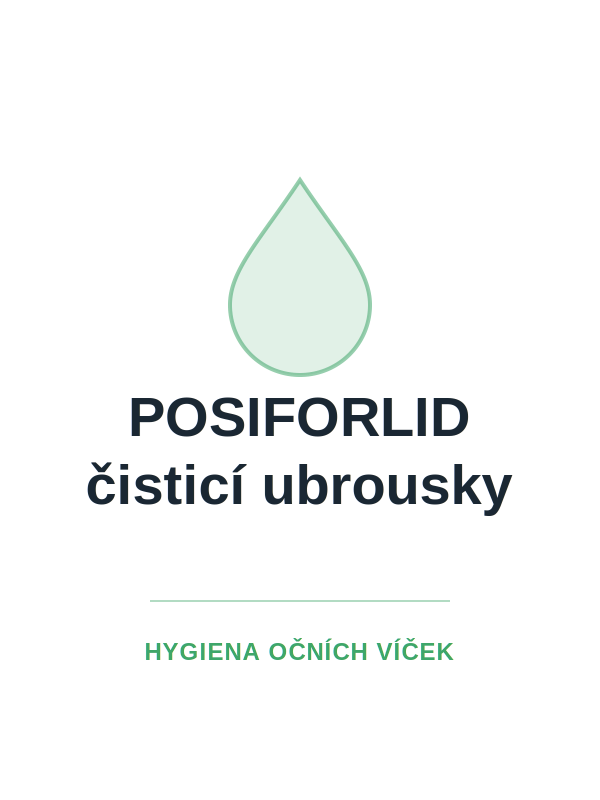POSIFORLID čistící ubrousky